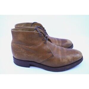 Loake 1880 Kempton Tan Grain Leather Chukka Boots Shoes Mens UK 7 F US 8 EU 41